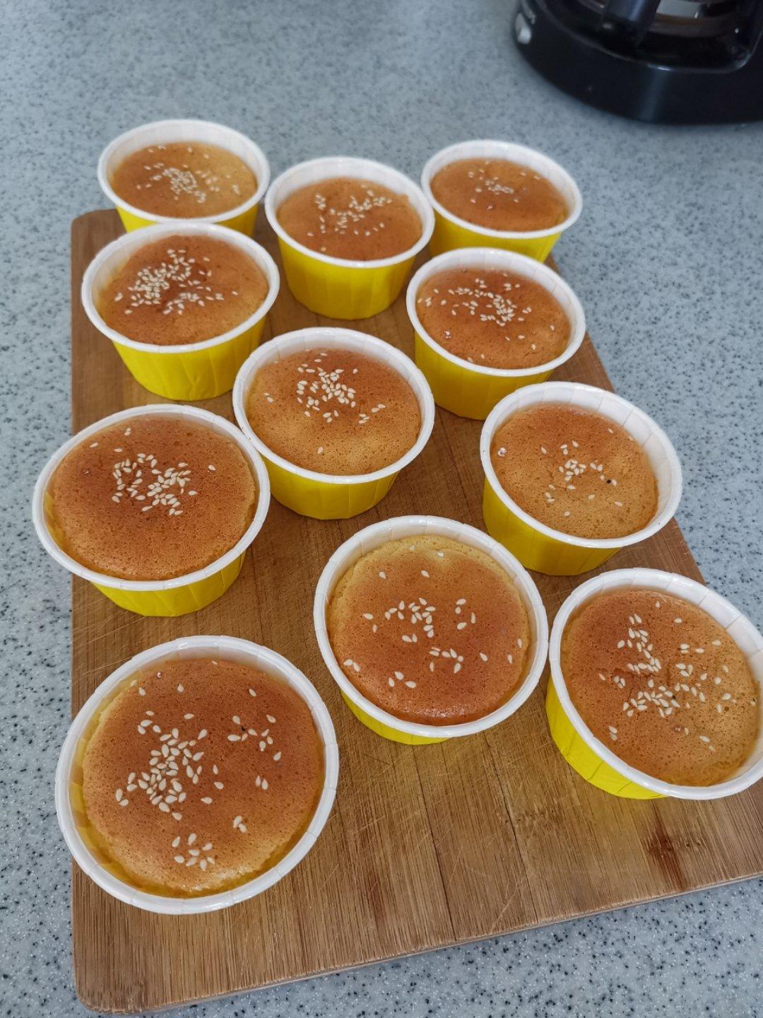 无水蜂蜜蛋糕 | 皮脆脆的更好吃