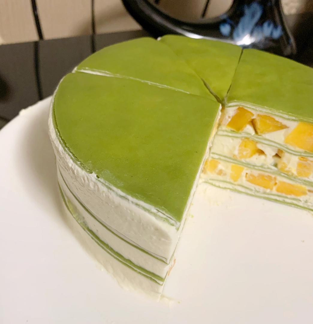 抹茶千层蛋糕