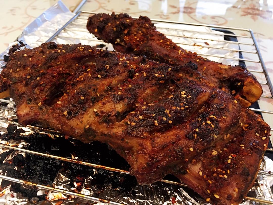 生烤羊腿家庭烤箱版