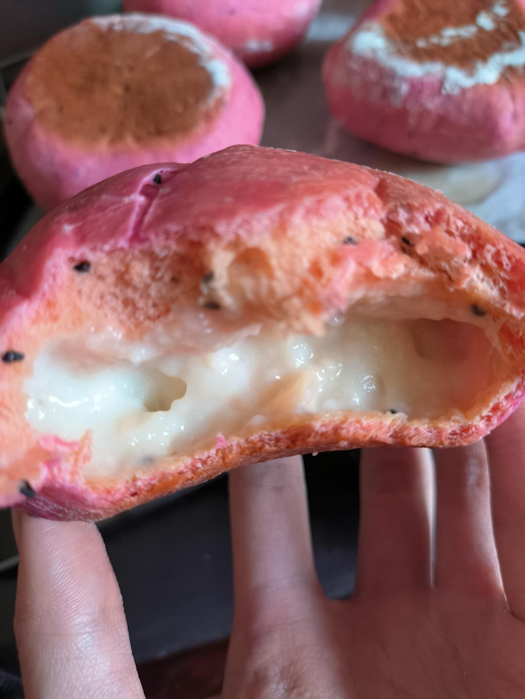 孩子最爱的酸奶馅小胖包