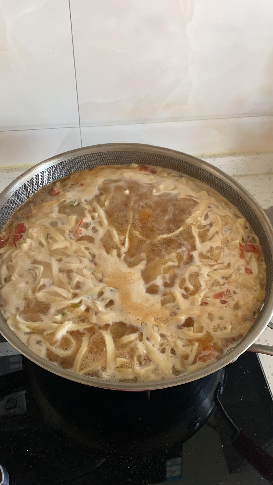 家常羊肉炝锅面