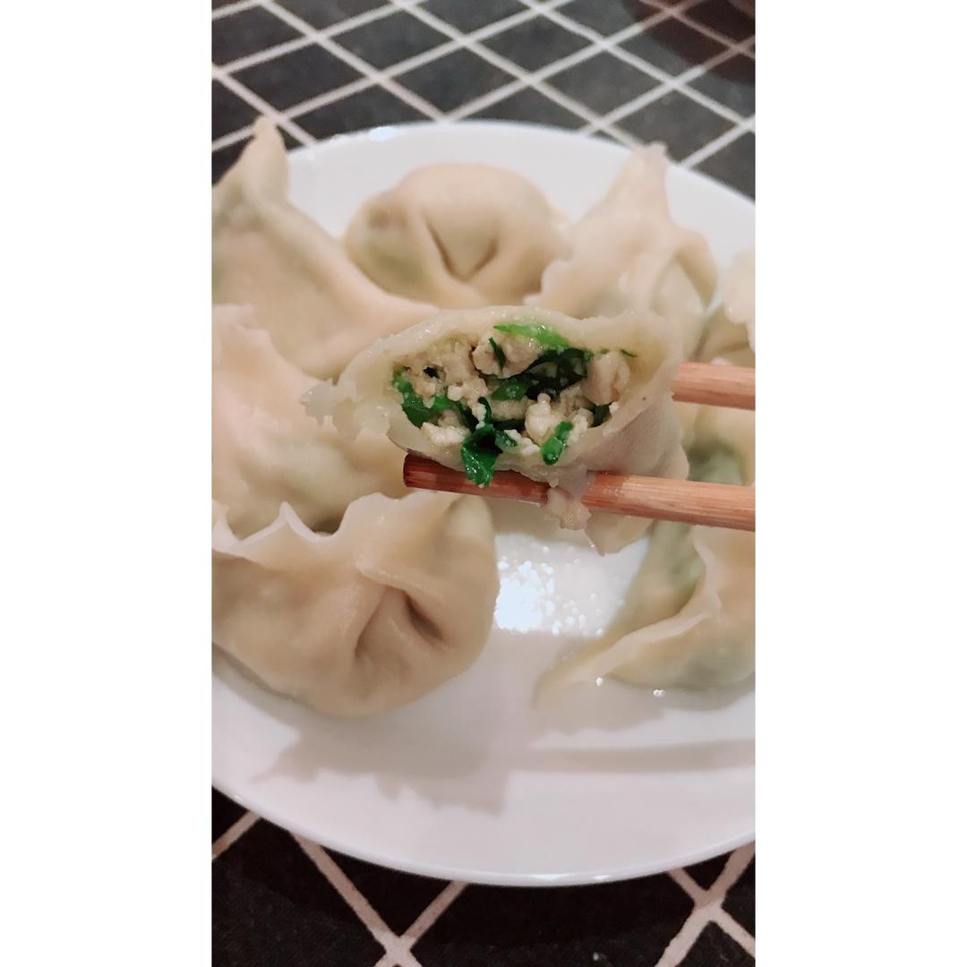 小白菜豆腐水饺