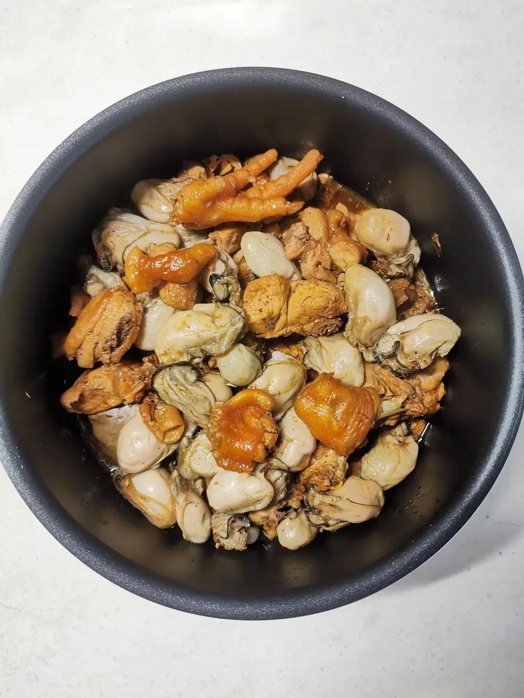生蚝鸡煲(经典粤菜)