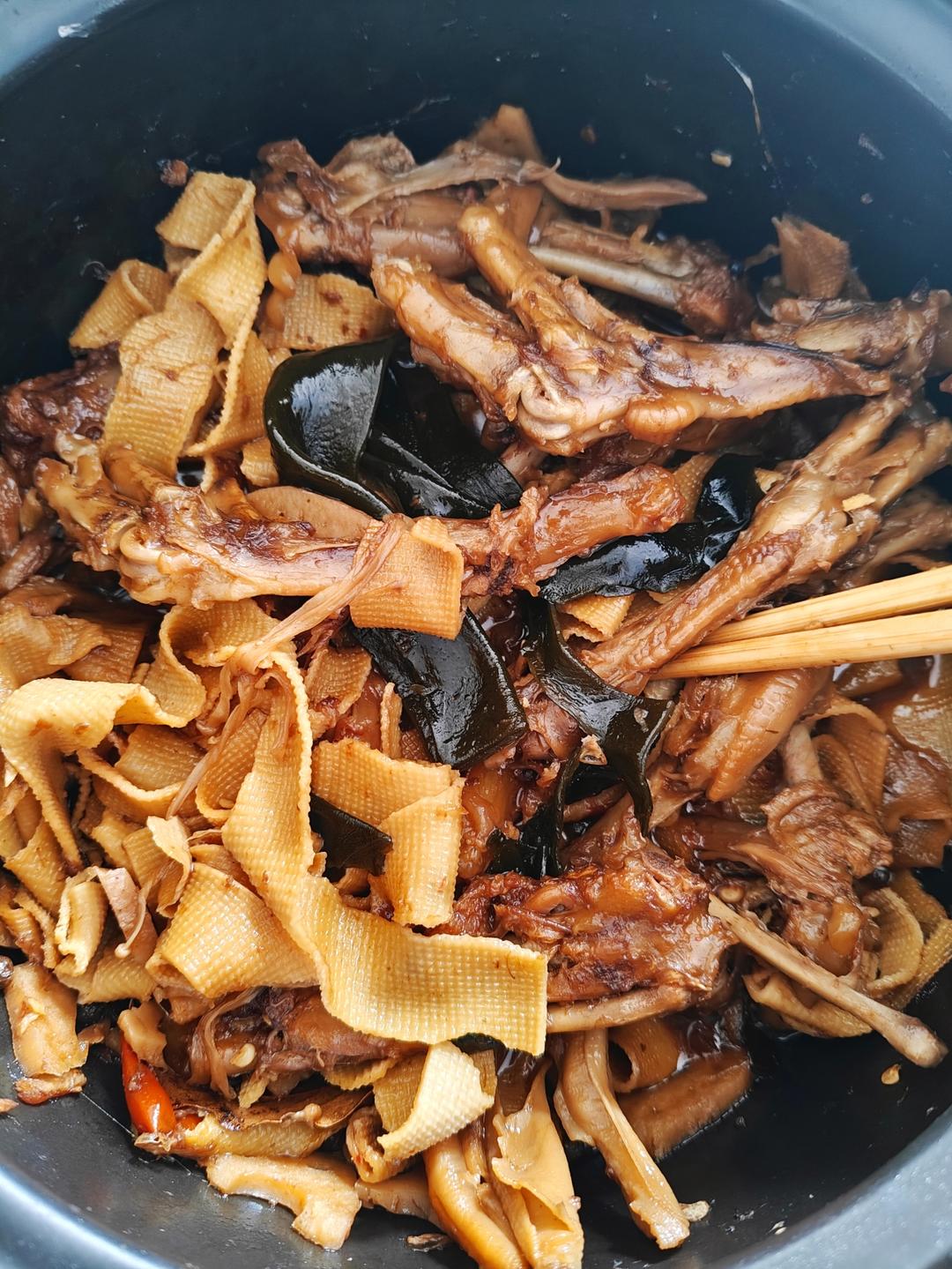 卤鸭掌不好吃你打我