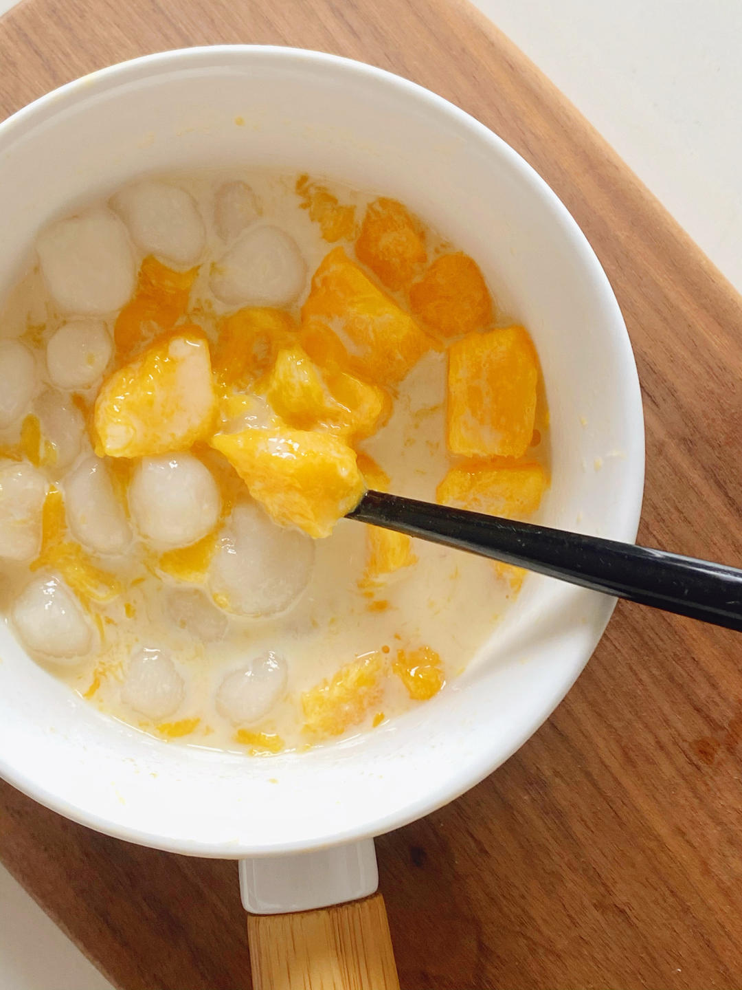 夏日必备小甜品❗低卡好吃不胖的多芒小丸子