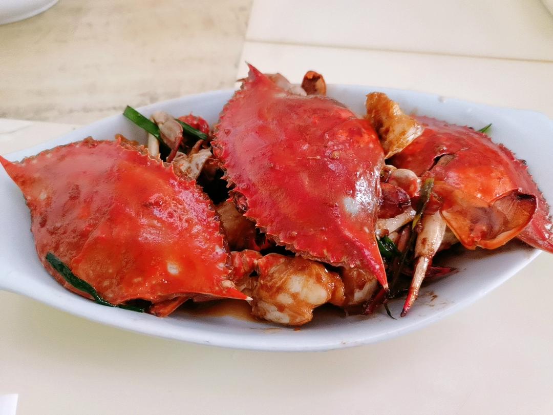 香爆梭子蟹