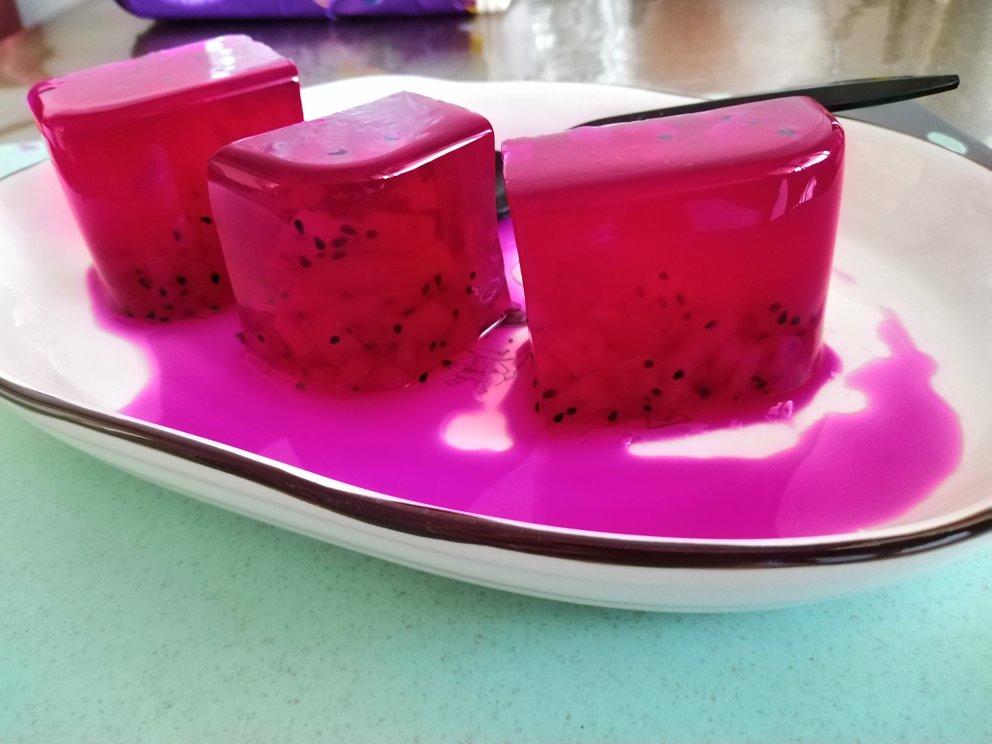 火龙果果冻