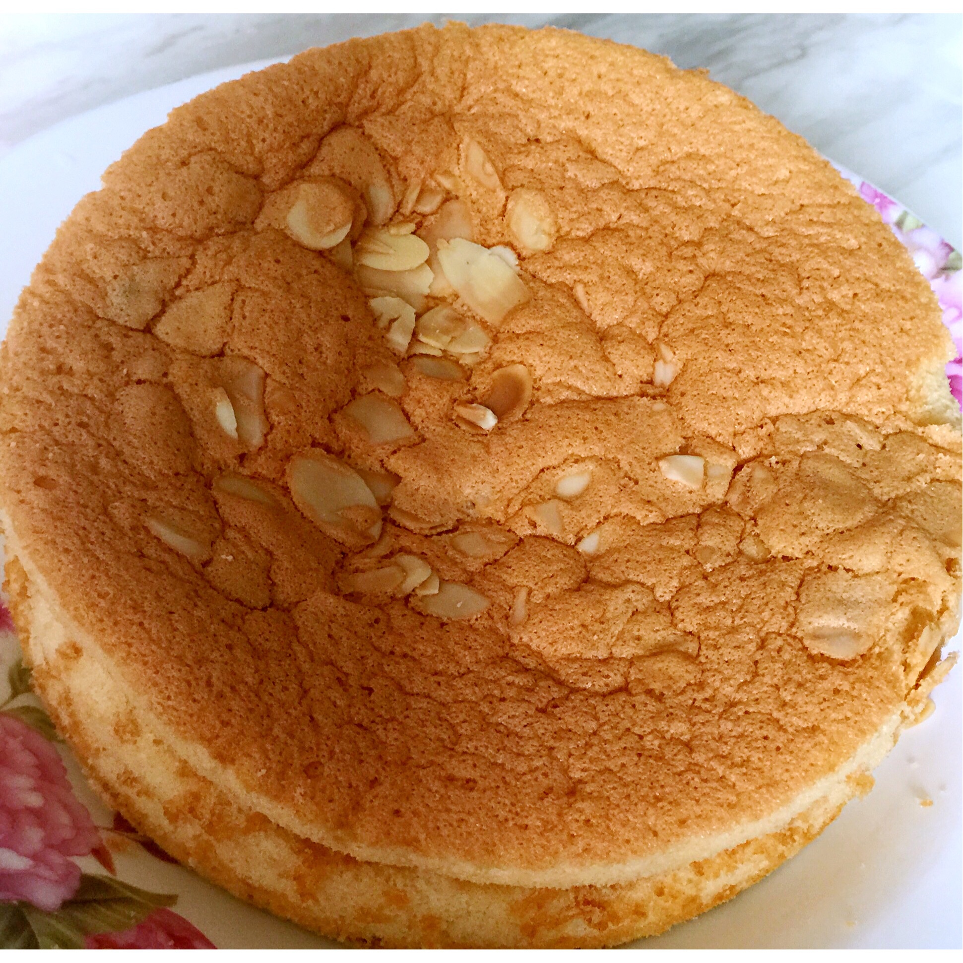 6寸戚风蛋糕（2蛋）