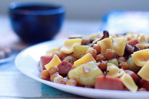 鹰嘴豆热沙拉——早餐系列的做法 步骤20