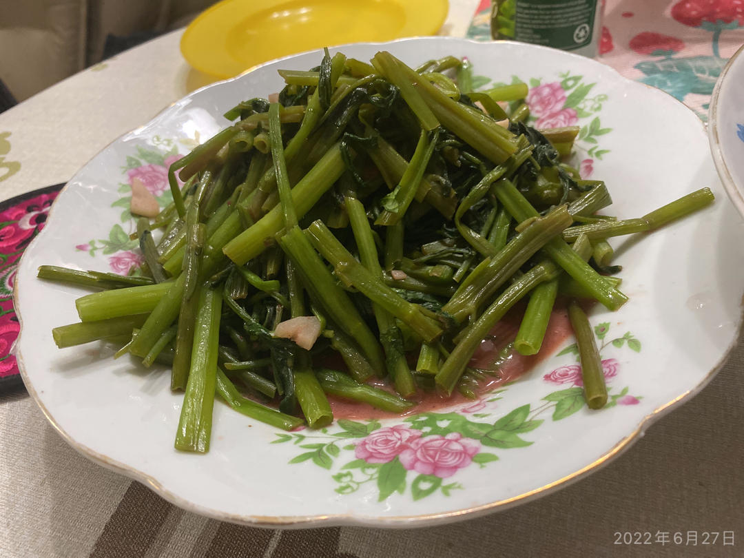 【粤式小炒】南乳空心菜