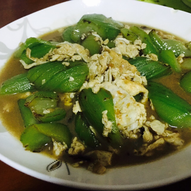 丝瓜炒鸡蛋