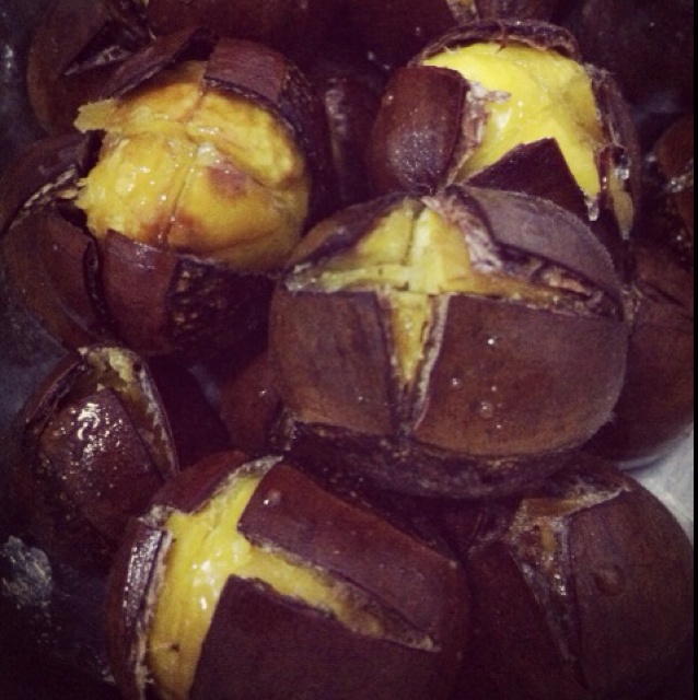 糖炒栗子微波炉版