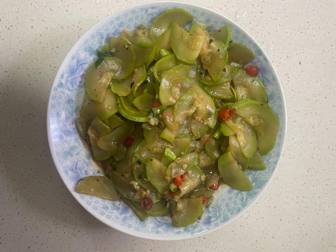 清炒西葫芦，五分钟快手菜