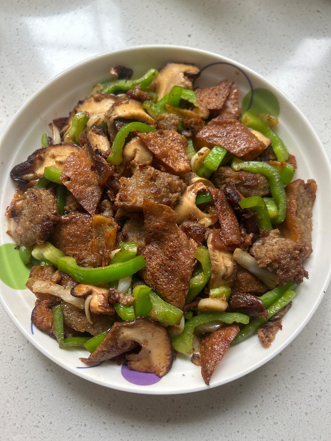 孜然爆炒烤鸭肉（吃剩的烤鸭再利用）