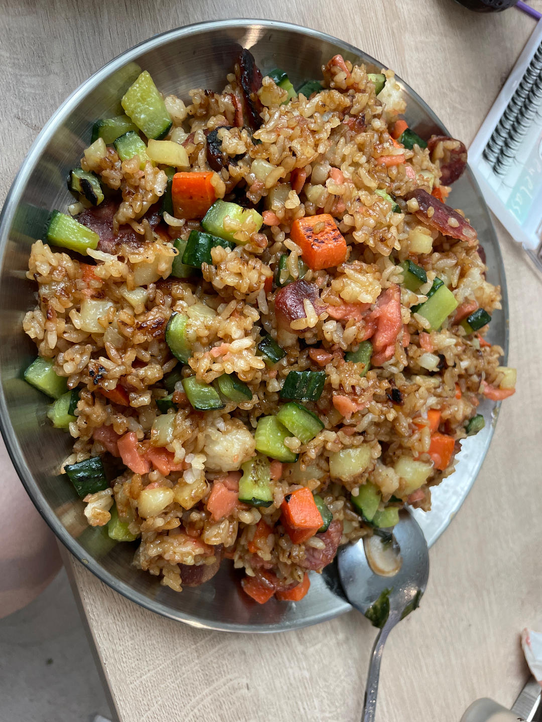 腊肠炒饭