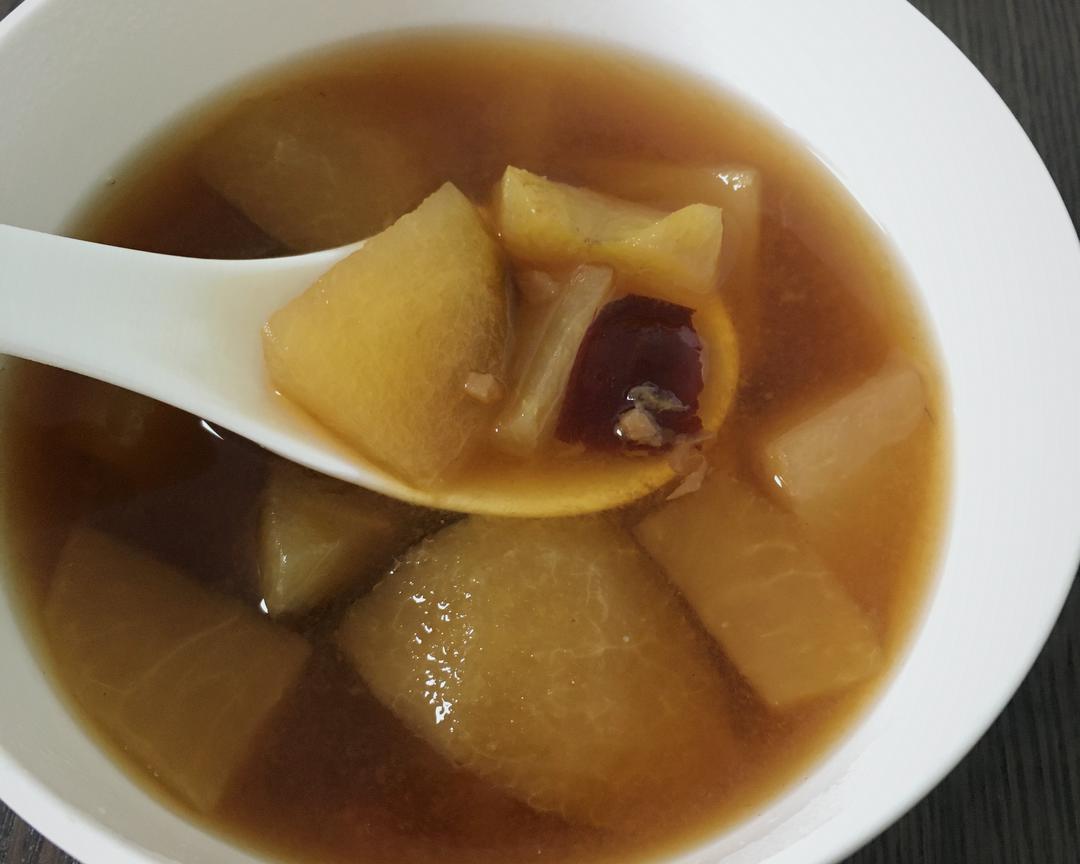 苹果红枣汤