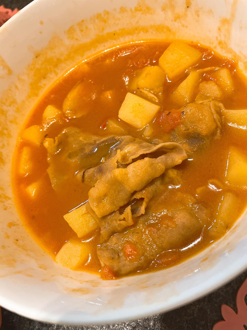 好喝开胃❗️连汤汁都不剩的番茄土豆肥牛汤。