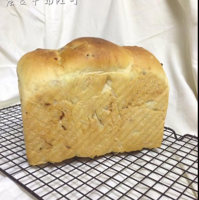 超软蜜豆牛奶吐司的做法