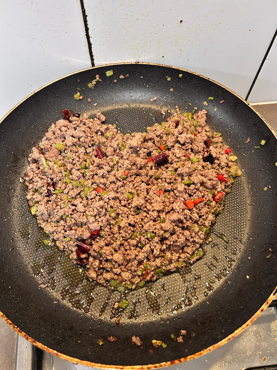 芹菜牛肉末「下饭神器」