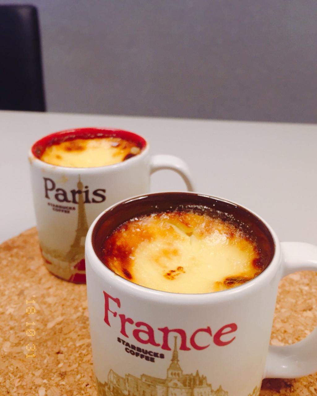 瓜哥watermelon做的法式焦糖布丁creme brulee