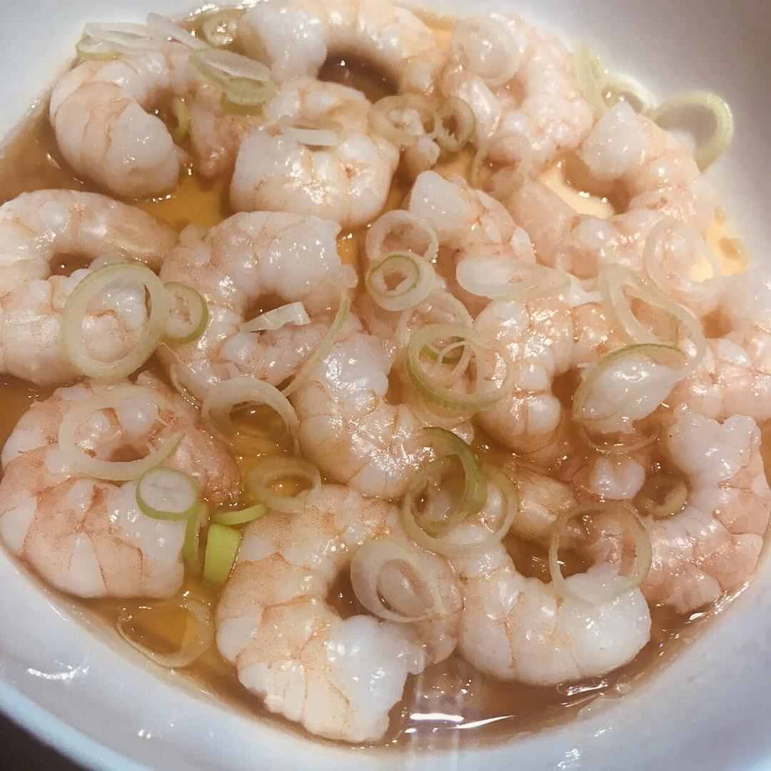 滑嫩的虾仁蛋羹