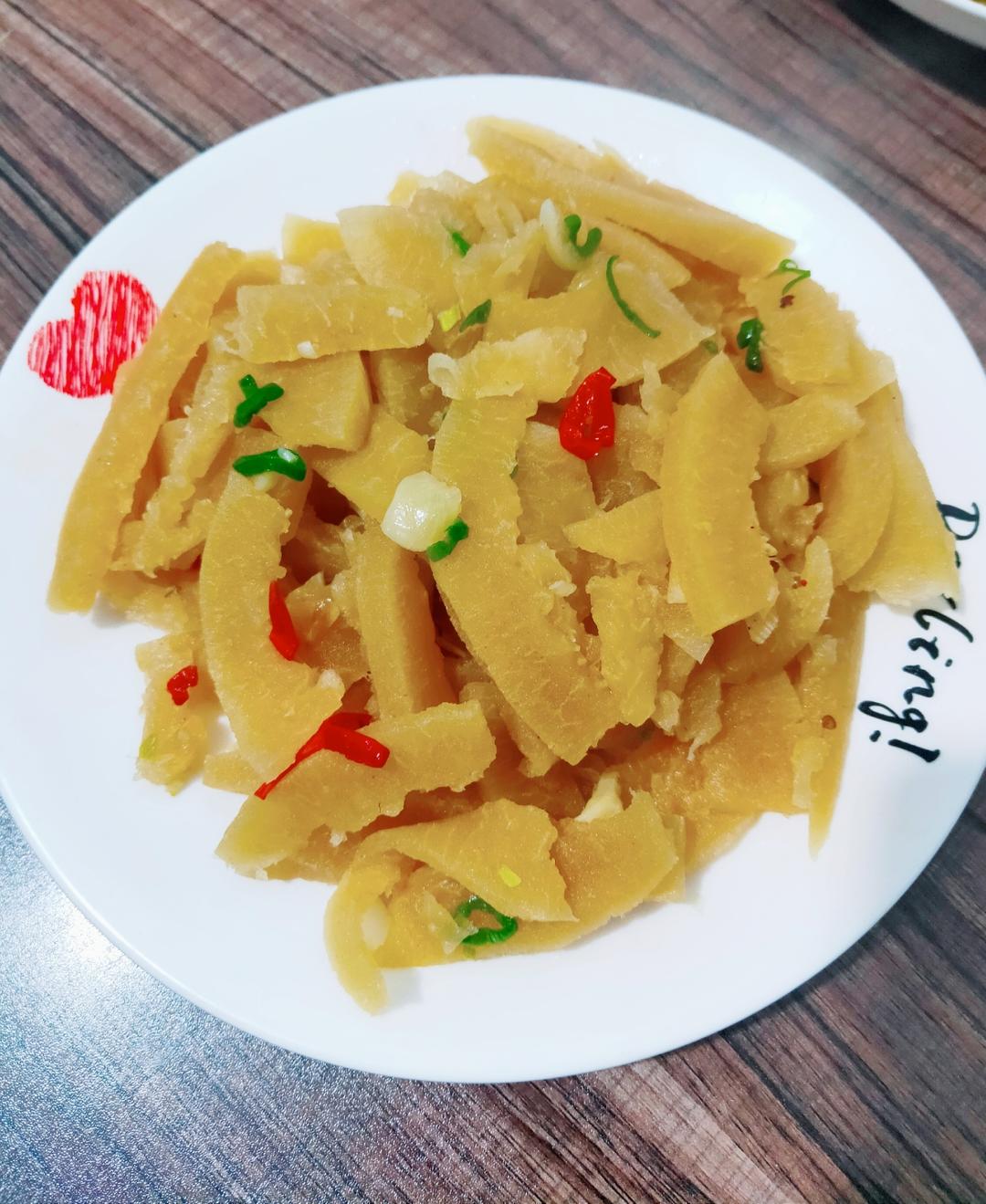 清炒柚子皮，出乎你意料的美味