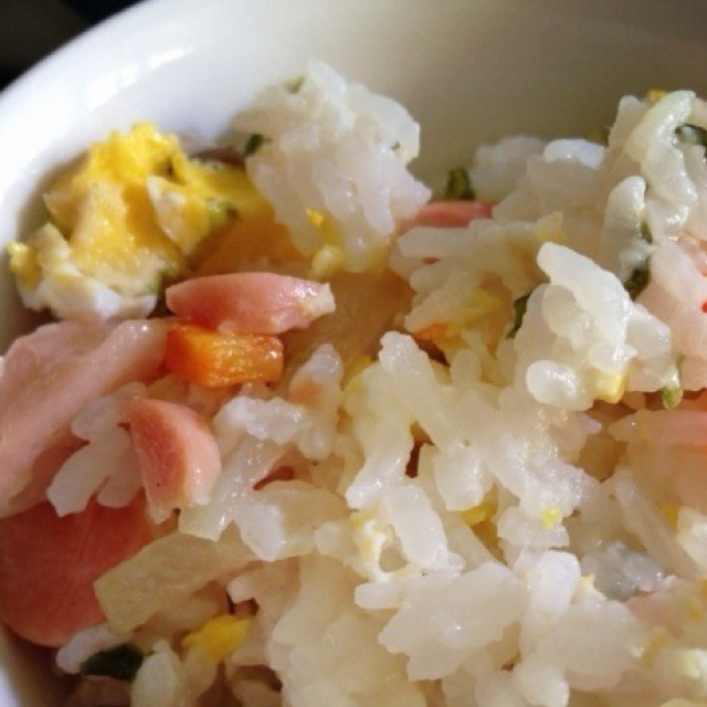 电饭锅蔬菜蒸饭