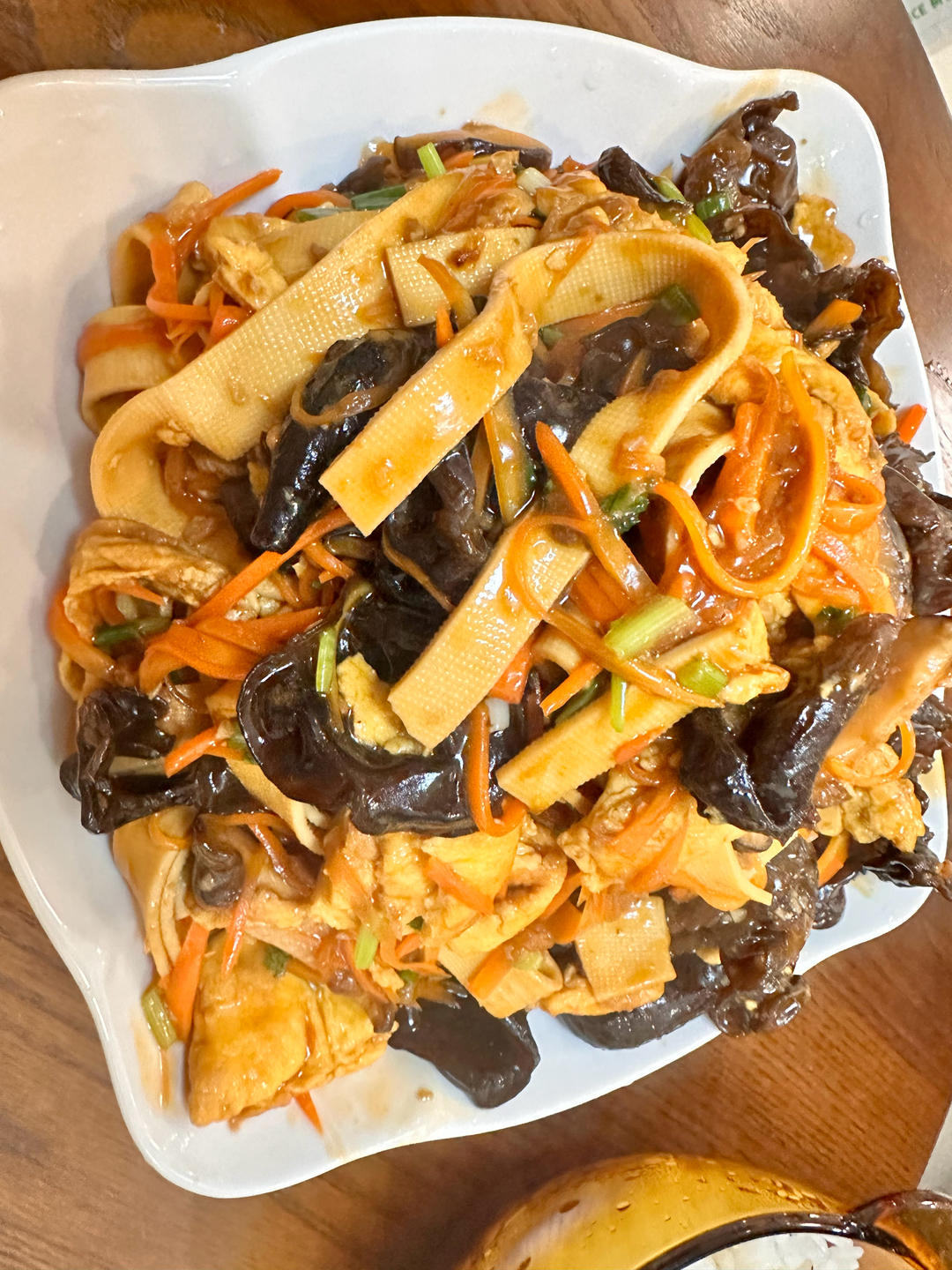 下饭菜鱼香鸡蛋