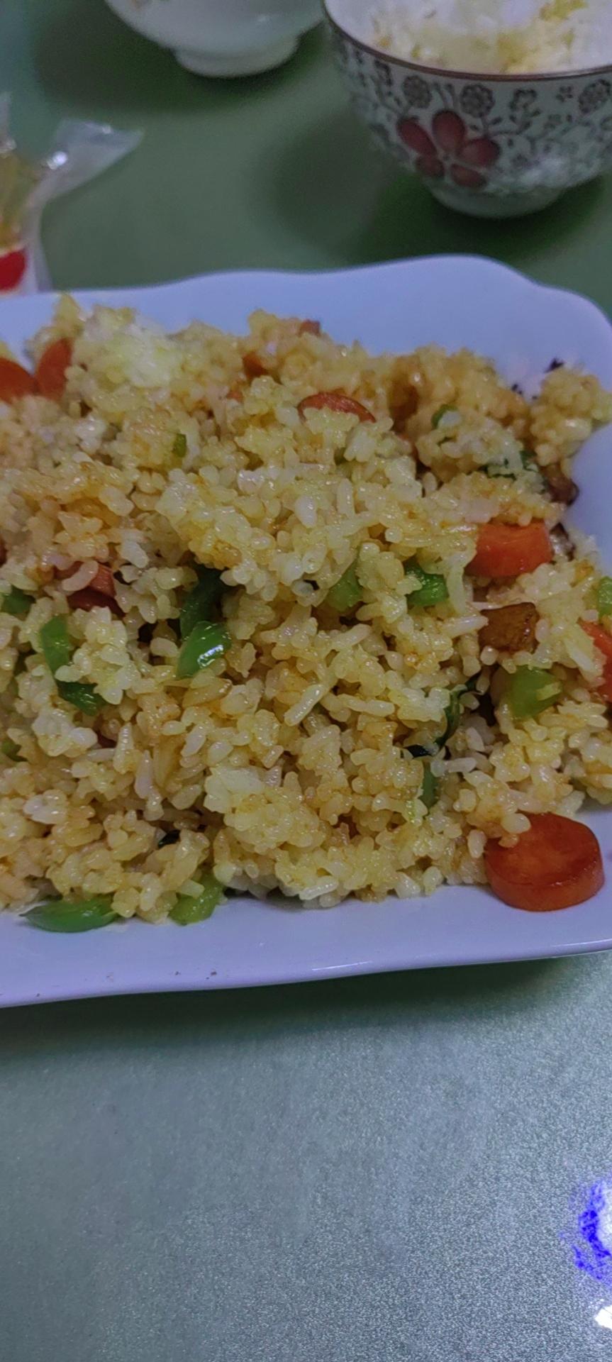 火腿土豆烩饭