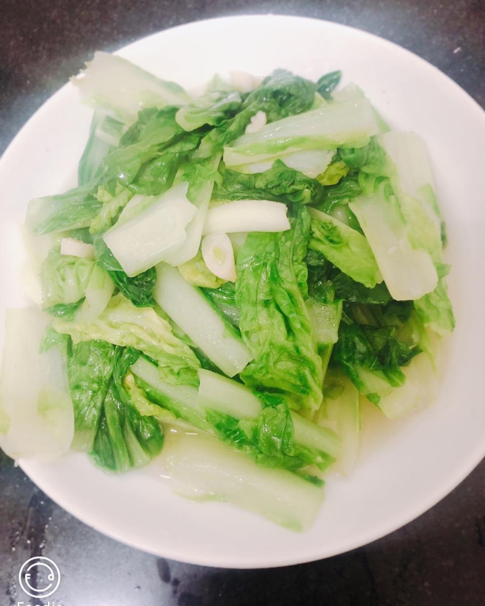 elaine_wt6n做的蒜蓉小白菜