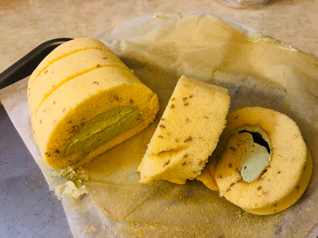 香气四溢的伯爵红茶蛋糕卷