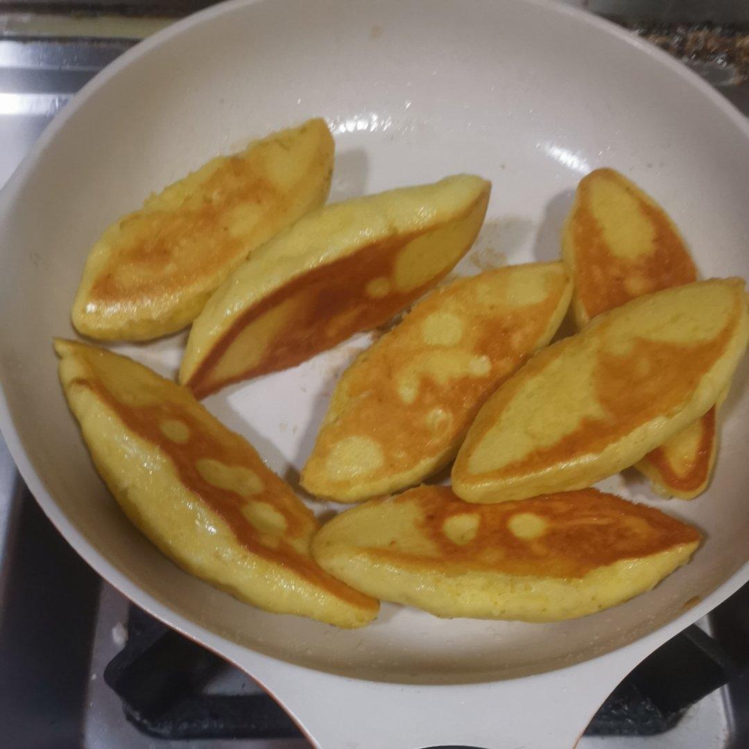 玉米面贴饼🌽 东北的粗粮细作 特别香