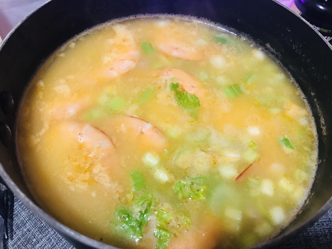 秘制鲜虾粥