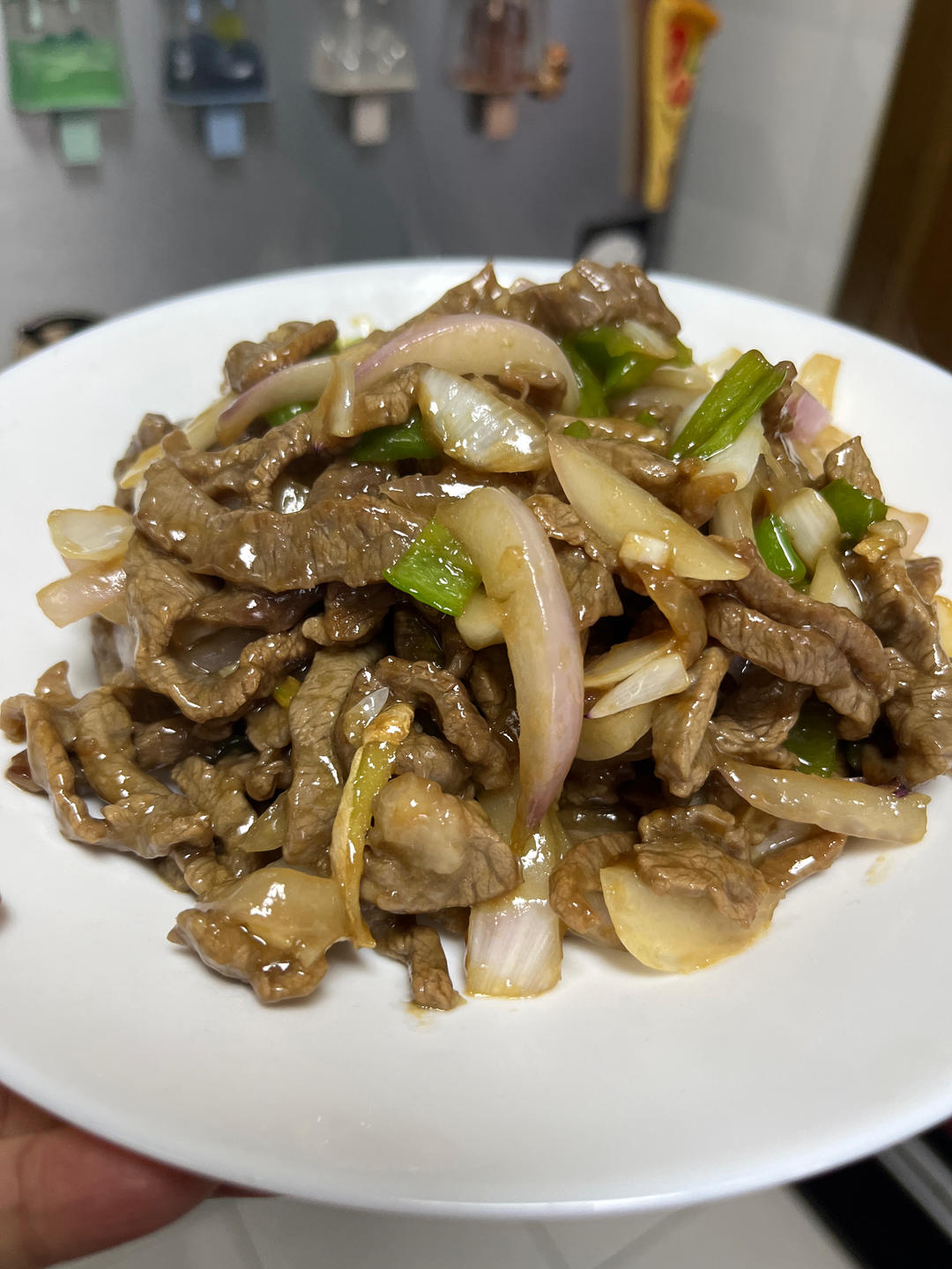 牛肉炒洋葱