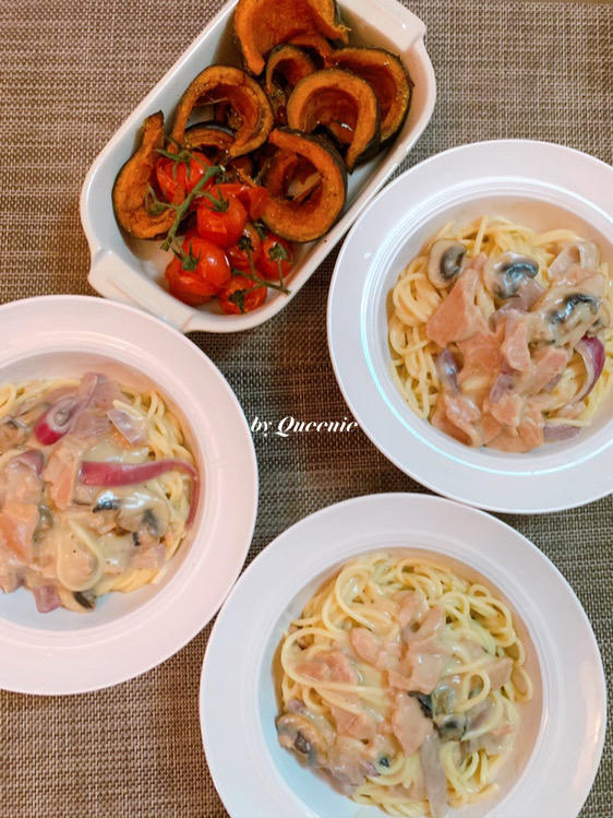 好侍西趣奶油蘑菇意面