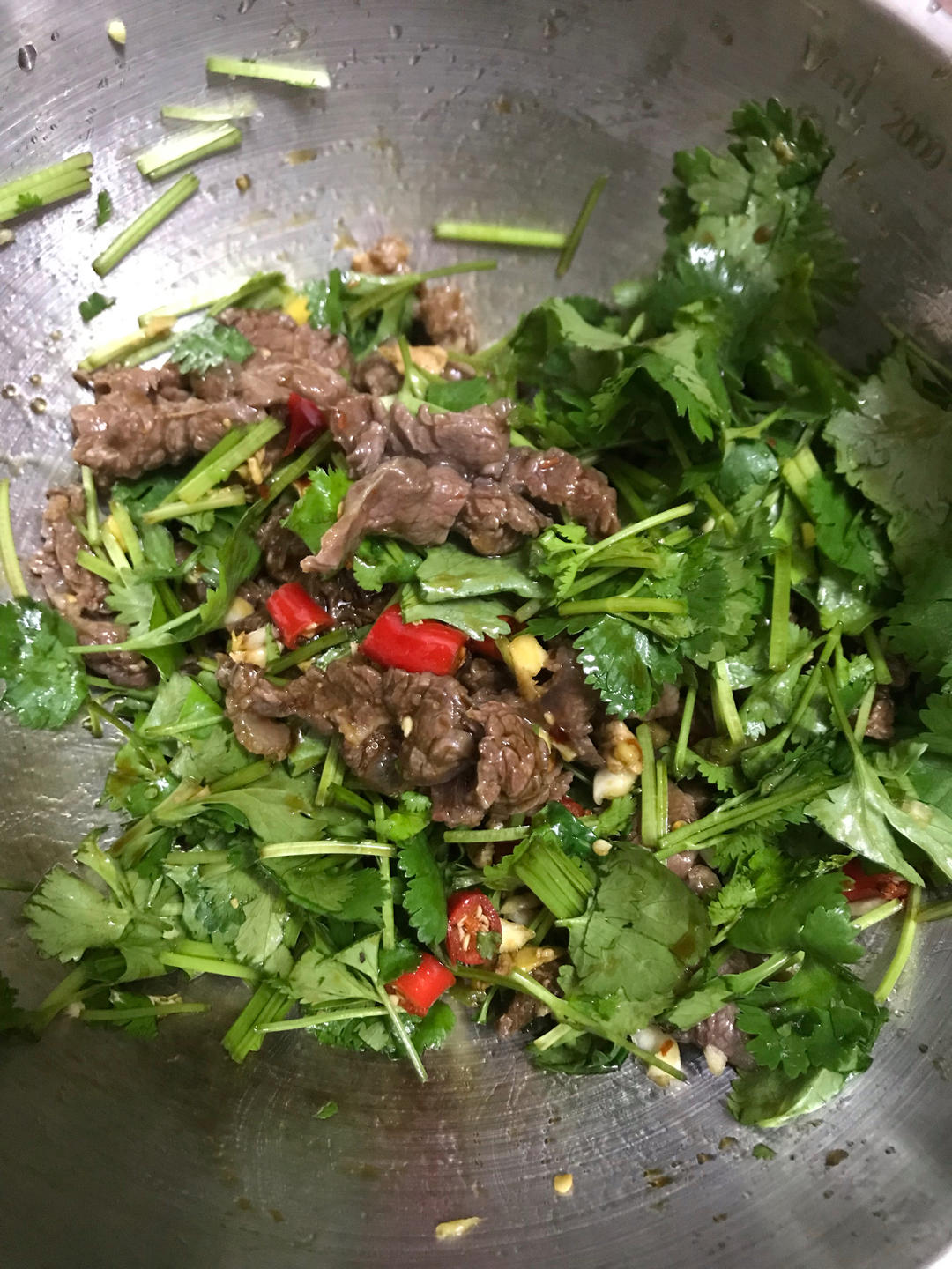丈母娘吃了都夸的凉拌香菜牛肉