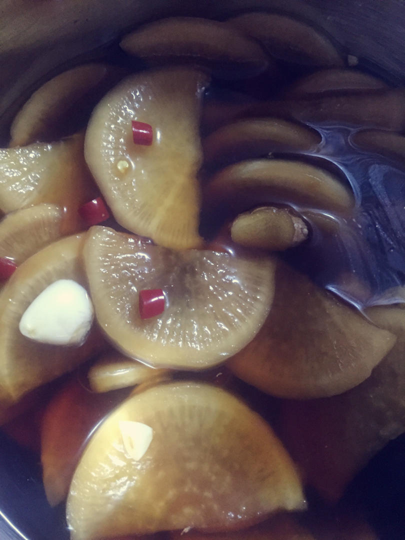 家常调料腌出秒杀市面一切咸菜的脆爽可口白萝卜