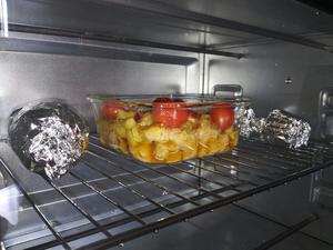 减脂版烤鸡土豆的做法 步骤5