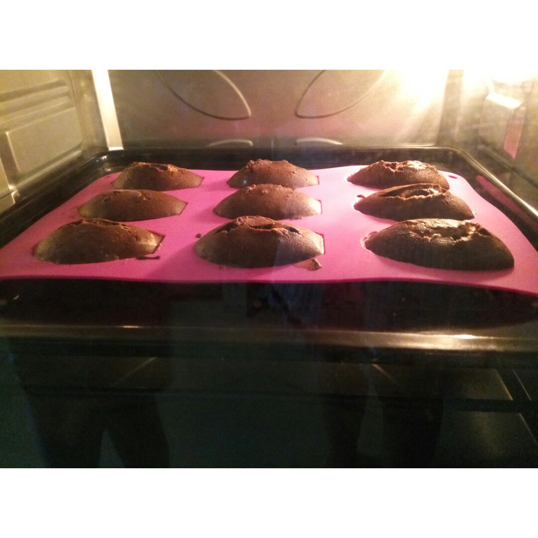 可可花生酱软心玛德琳