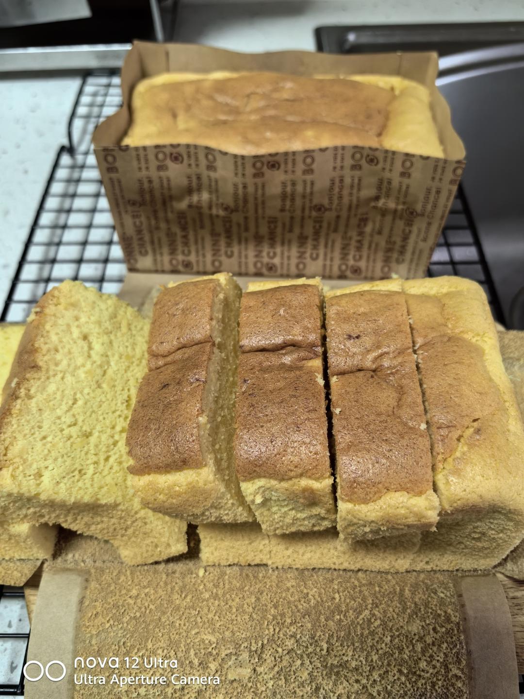 八寸榴莲戚风蛋糕