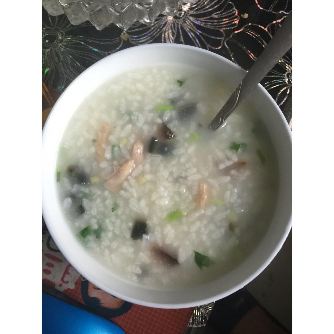 皮蛋瘦肉粥 Pidan & Pork Rice Soup