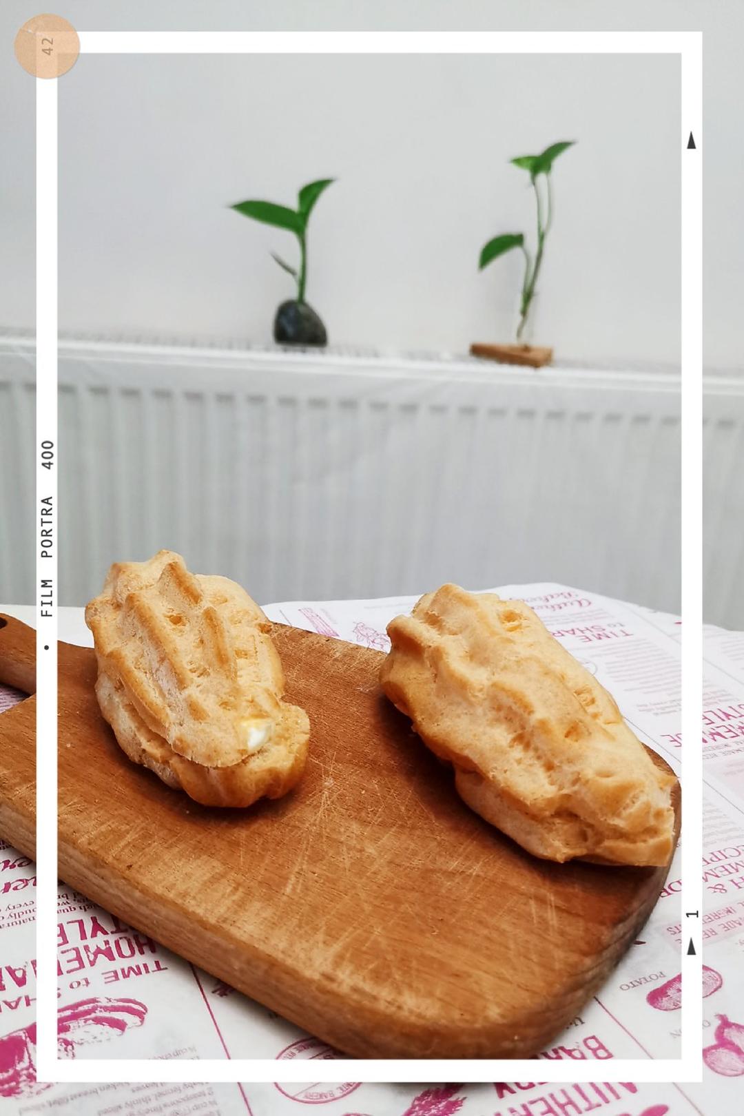 海盐泡芙壳-超适合配冰淇淋的泡芙壳