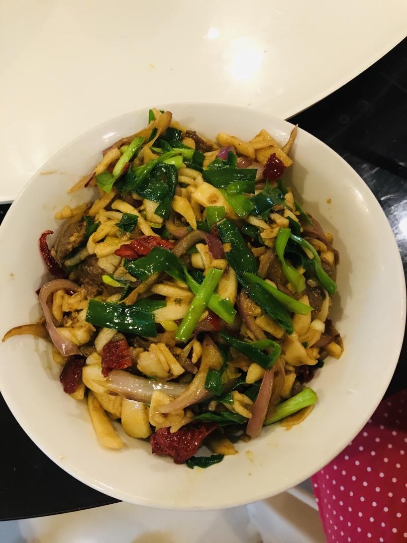 新疆干煸炒面