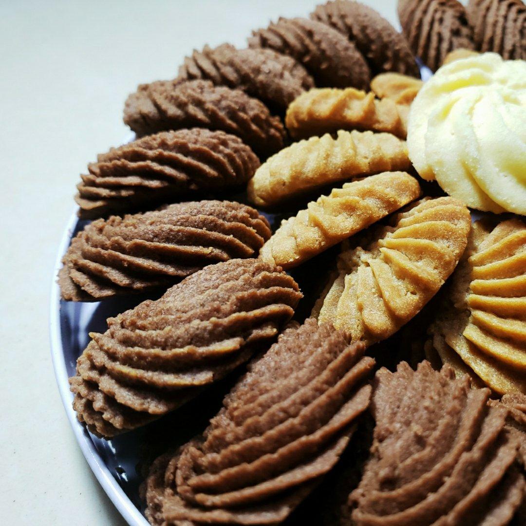 零失败花纹超级立体的黄油曲奇