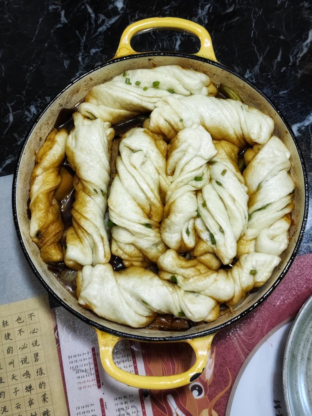 东北乱炖   排骨豆角焖花卷