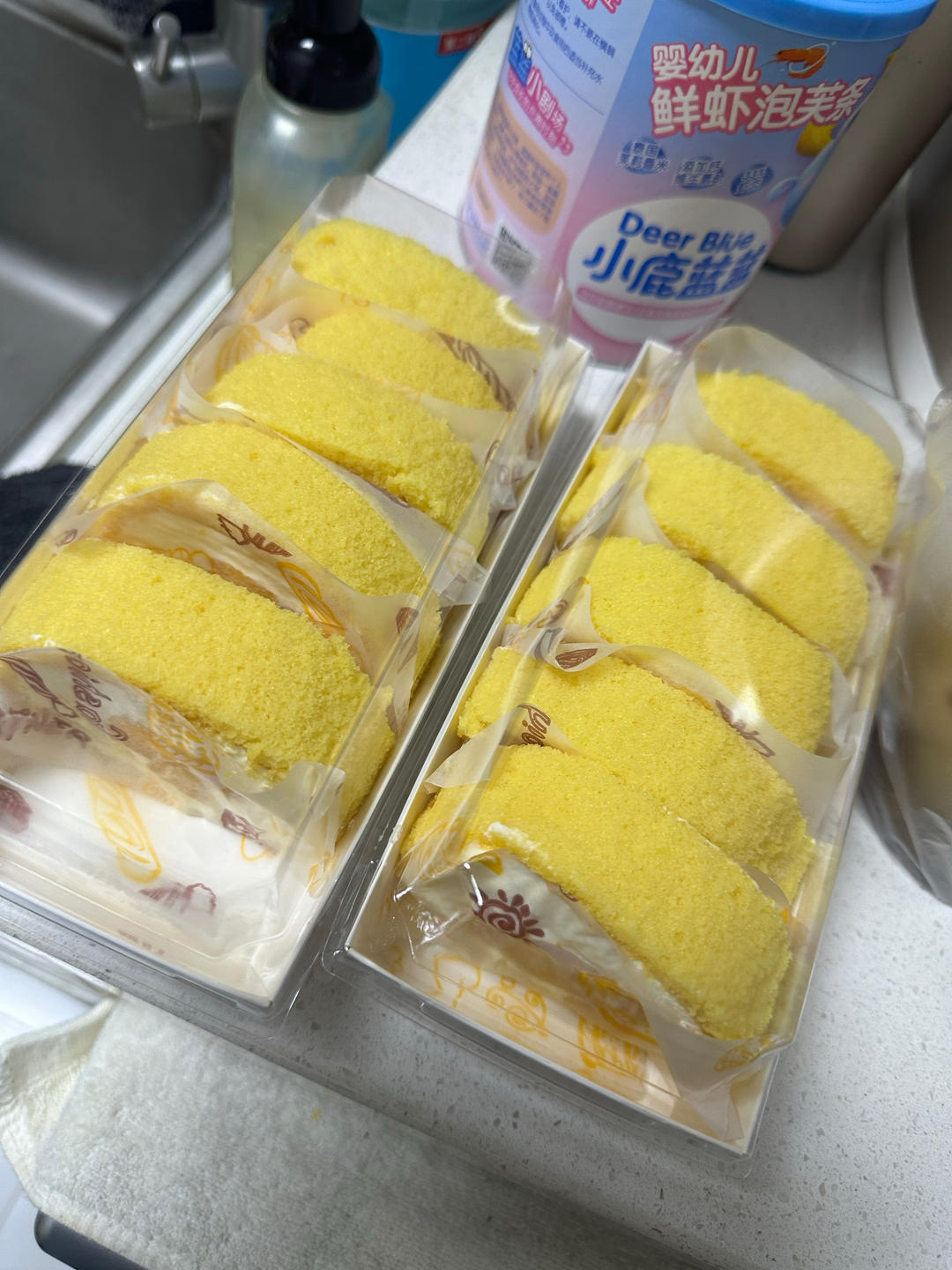 抹茶红豆蛋糕卷