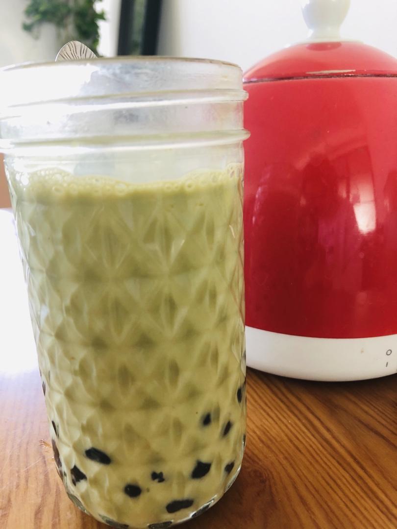 不滤茶渣的阿萨姆Dirty珍珠奶茶