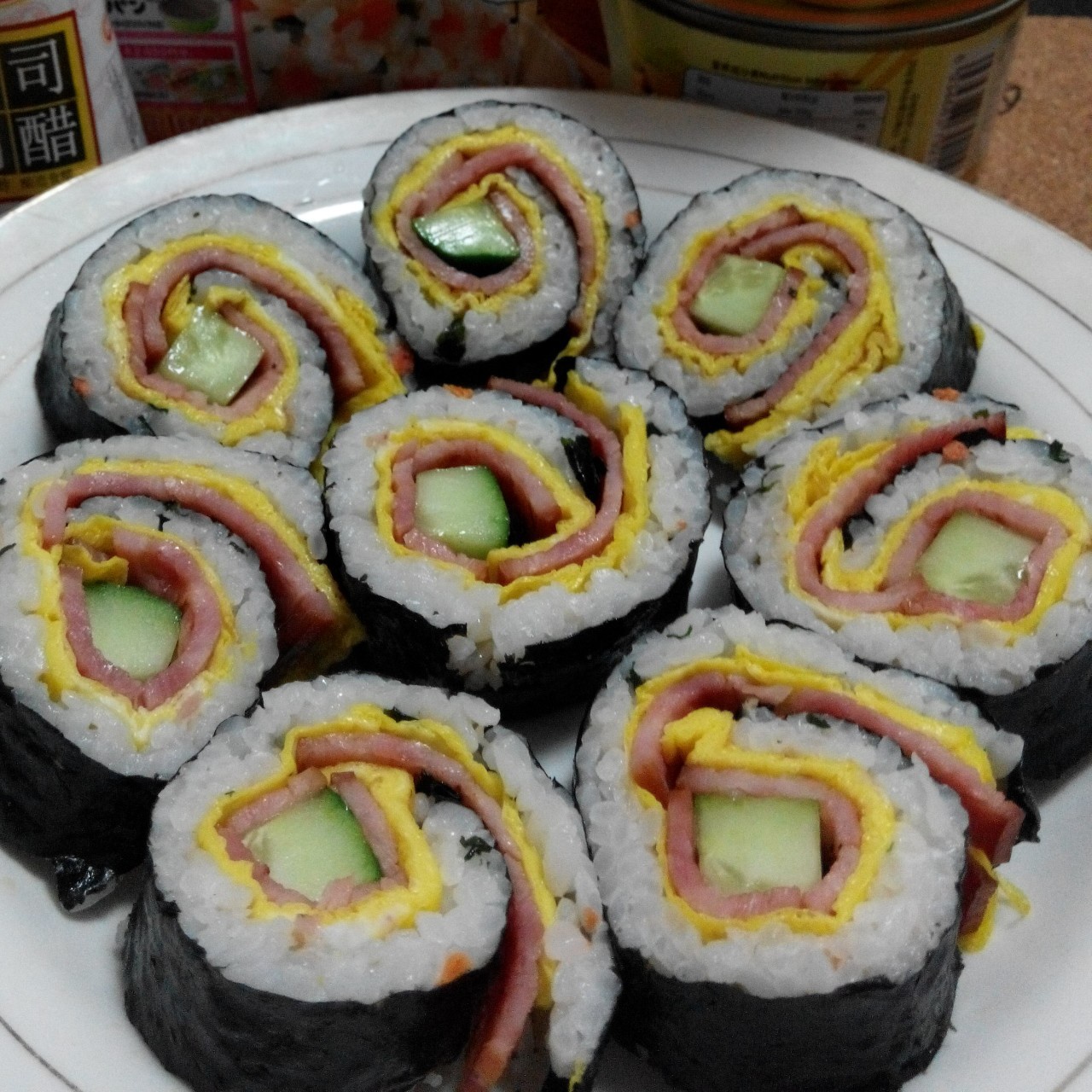 简单寿司/鸡蛋寿司/反转寿司/花样寿司/紫菜包饭