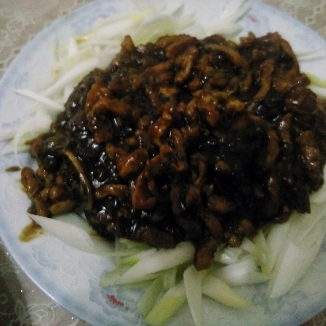 京酱肉丝