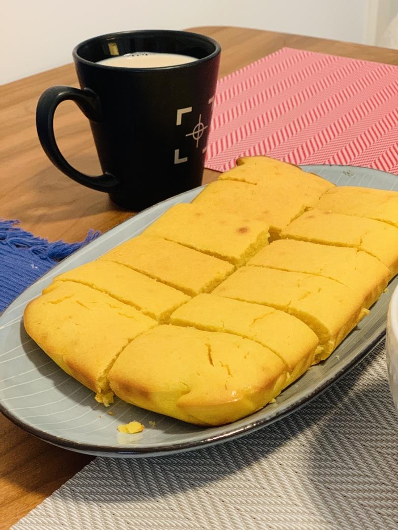 tingnini做的美式玉米面包